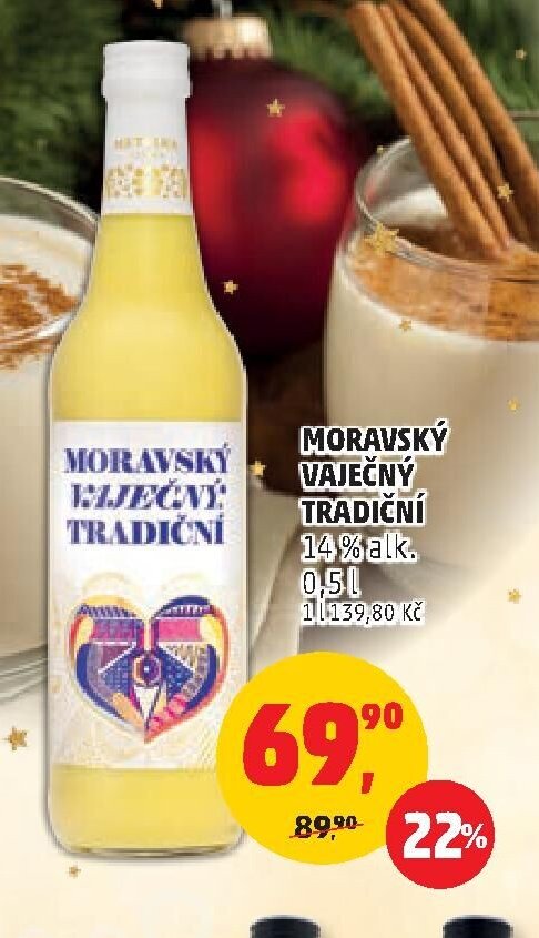 MORAVSKÝ VAJEČNÝ TRADIČNÍ 0,5 l