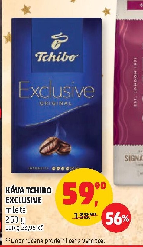 KÁVA TCHIBO EXCLUSIVE mletá 250 g