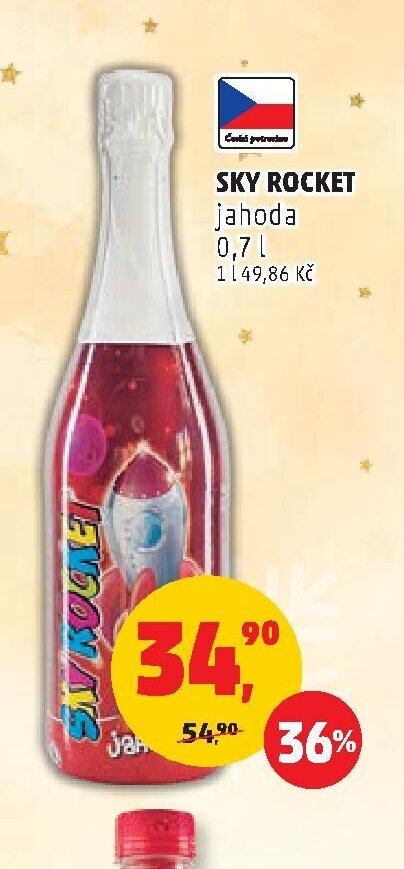 SKY ROCKET jahoda 0,7 l