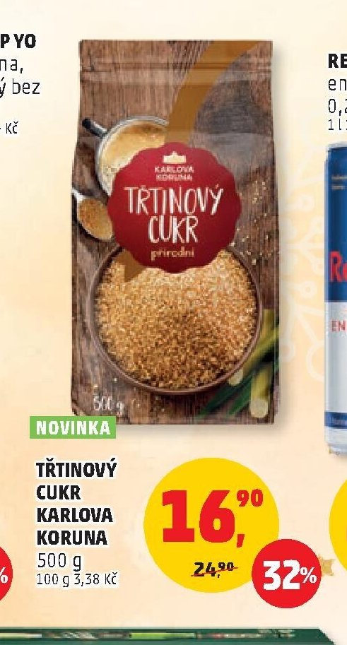 TŘTINOVÝ CUKR KARLOVA KORUNA 500 g