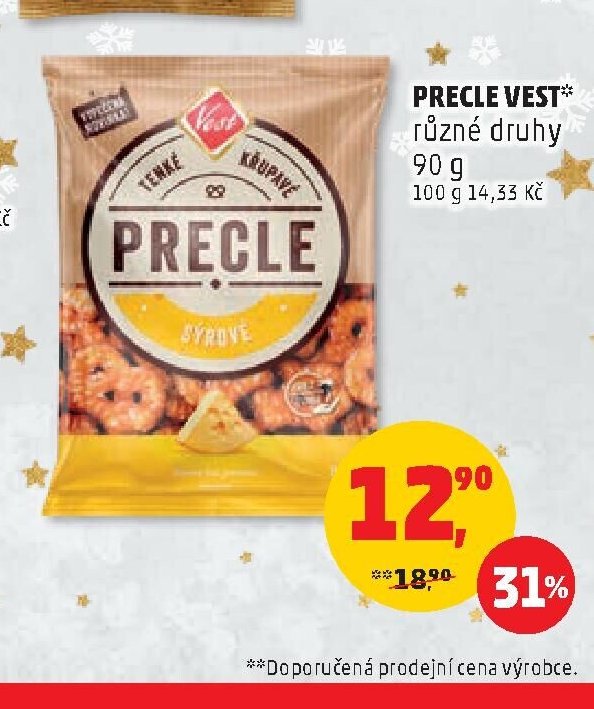 PRECLE VEST různé druhy
