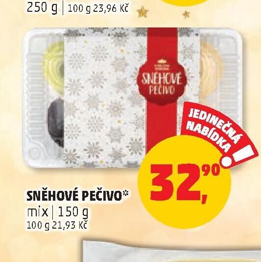 SNĚHOVÉ PEČIVO