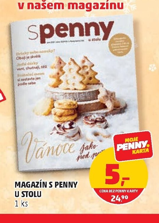 MAGAZÍN S PENNY U STOLU