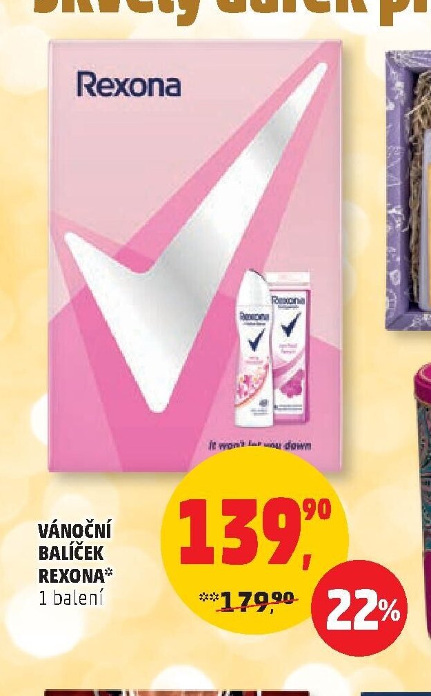Vánoční balíček Rexona
