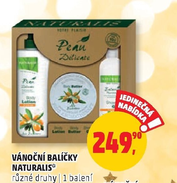 Vánoční balíčky Naturalis