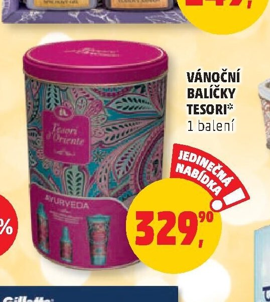 Vánoční balíček Tesori d'Oriente