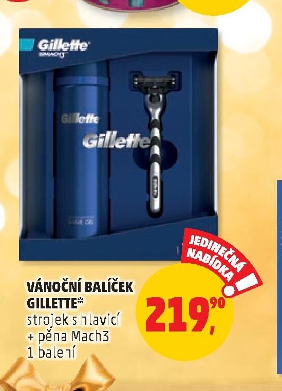 Vánoční balíček Gillette