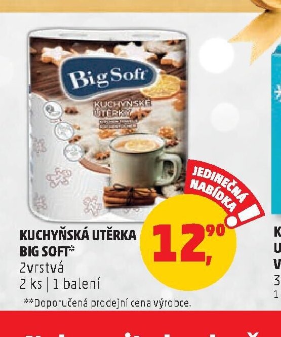 Kuchyňská utěrka Big Soft