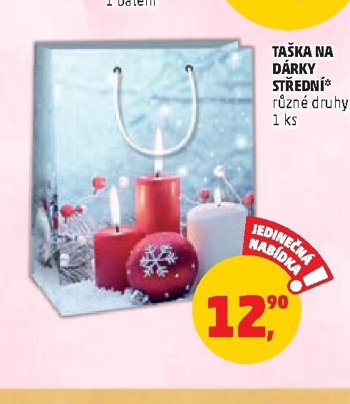 TAŠKA NA DÁRKY STŘEDNÍ