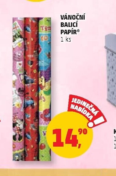 VÁNOČNÍ BALICÍ PAPÍR