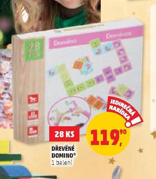 Dřevěné domino