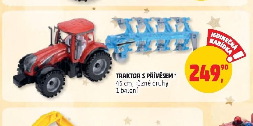 TRAKTOR S PŘÍVĚSEM