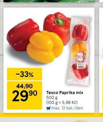 Tesco Paprika mix