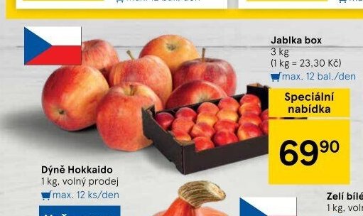 Jablka box