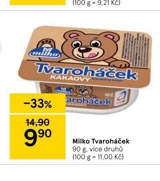 Milko Tvaroháček 90g