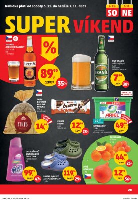 akční leták Penny Market 4.11.2021-10.11.2021