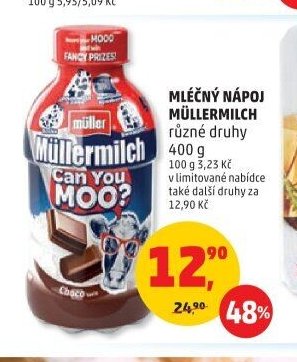 Mléčný nápoj Müllermilch