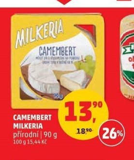 CAMEMBERT MILKERIA přírodní