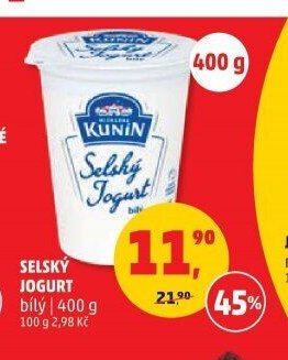SELSKÝ JOGURT BÍLÝ