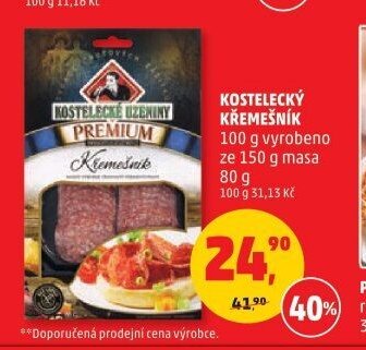 KOSTELECKÝ KŘEMEŠNÍK