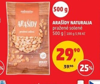 ARAŠÍDY NATURALIA