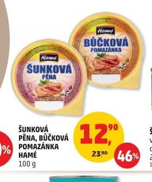 Šunková pěna, Bůčková pomazánka Hamé