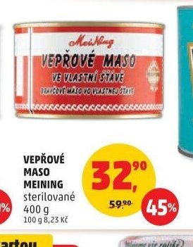 Vepřové maso Meining