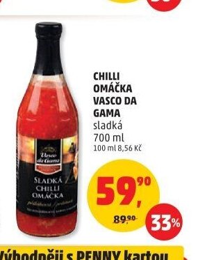 Chilli omáčka Vasco da Gama