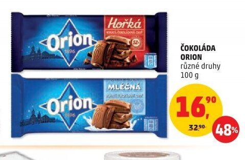 ČOKOLÁDA ORION