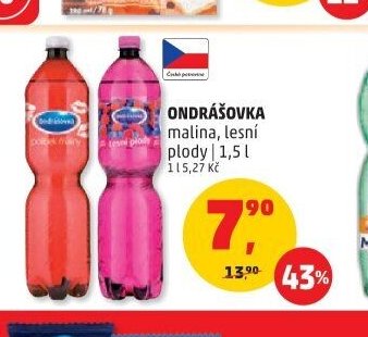 ONDRÁŠOVKA malina, lesní plody