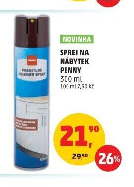 Sprej na nábytek Penny