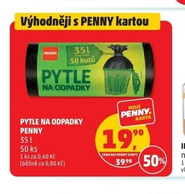 Pytle na odpadky Penny