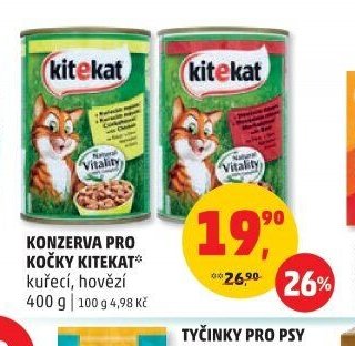 Konzerva pro kočky Kitekat 400 g
