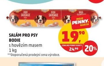 Salám pro psy Bodie 1 kg