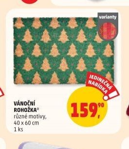 Vánoční rohožka 40 x 60 cm