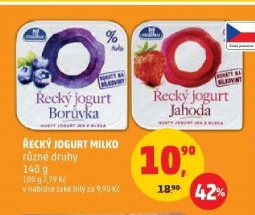 Řecký jogurt Milko