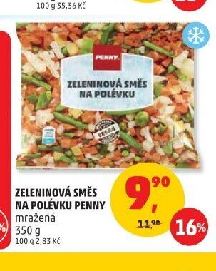 Zeleninová směs na polévku Penny mražená