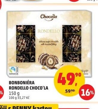 BONBONIÉRA RONDELLO CHOCO'LA
