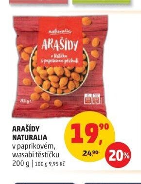 ARAŠÍDY NATURALIA