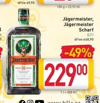 Jägermeister, Jägermeister Scharf