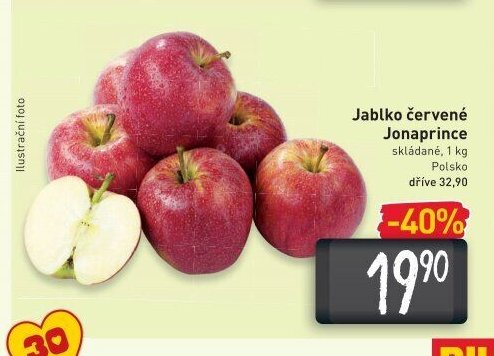 Jablko červené Jonaprince