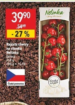 Rajčata cherry na stonku Nelinka