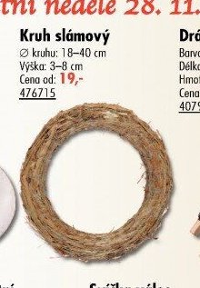 Kruh slámový