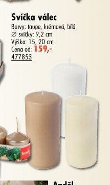 Svíčka válec