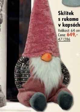 Skřítek s rukama v kapsách