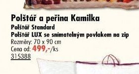 Polštář a peřina Kamilka