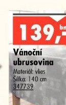 Vánoční ubrusovina