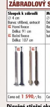 Sloupek k zábradlí - UNI HOBBY akcniletaky.com