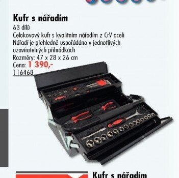 Kufr s nářadím - UNI HOBBY akcniletaky.com