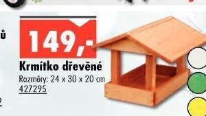 Krmítko dřevěné - UNI HOBBY akcniletaky.com